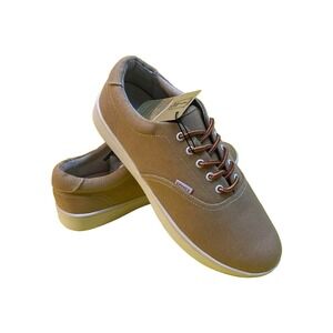 SPENCO Pier‎ Men's Canvas Casual Shoes Tan Size 9.5 EE Total Support